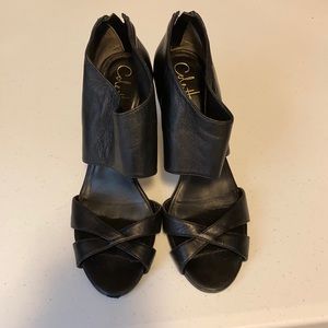Cole Haan Black sandals size 6.5 leather